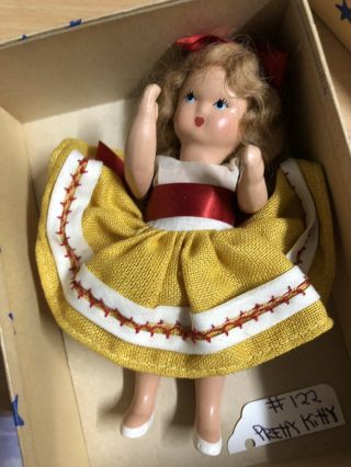 Vintage A Hollywood Doll Little Friends Pretty Kitty 6 "