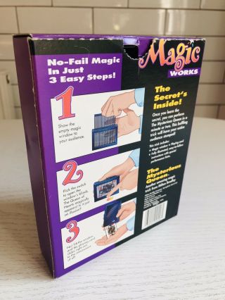THE MYSTERIOUS QUEEN BY TENYO MAGIC MAGIC CARD ILLUSIONARIUM JAPAN TRICK 3