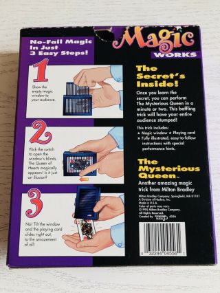 THE MYSTERIOUS QUEEN BY TENYO MAGIC MAGIC CARD ILLUSIONARIUM JAPAN TRICK 6