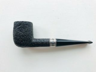 2000 Dunhill Shell Briar 4103 W Limited Edition Silver Mount Estate Pipe