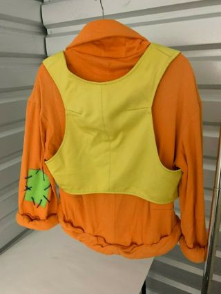 Disney Prop Disney Cast Member Costume Goofy Uniform Shirt & Vest Disneyland 5