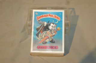 Garbage Pail Kids 1985 1st Series Complete 82 Card Matte Set W/ 6 Variations