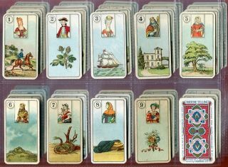Tobacco Card Set,  Carreras,  Fortune Telling,  Tarot,  Psychic,  Future,  1926