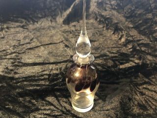 1984 Rare Signed Artist Proof Purple Perfume Bottle By Correia