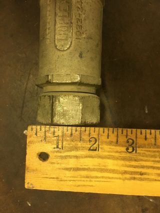 Vintage Gas Pump Hose Dunlop TRIPLEXD 1 1/4” x 124” Made In Canada Rare 1920’s 10