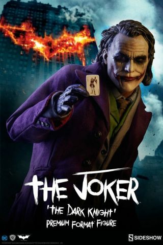 Sideshow Dc Batman The Dark Knight The Joker Premium Format Figure Statue