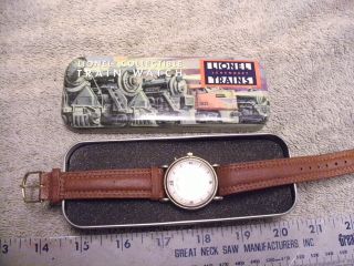 Lionel Train Watch In Tin Needs Battery,  See Pictures