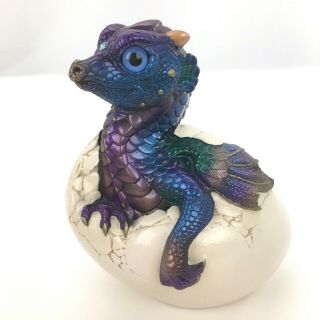 Hatchling Empress Dragon Egg Peacock Pena Windstone Editions Rare & Retired