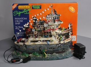 Lemax 85709 Spooky Town " Phantom Cruise Ship: The Bloody Mary " /box