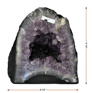 Amethyst Geode 24.  20 Lbs 9 1/2 " Tall (r.  1997)