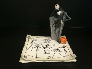 Jack Skellington Model Sheet Statue Disney Le350 Ceramic
