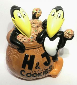 Heckle And Jeckle Cookie Jar Stars Limited Edition 0322/1000
