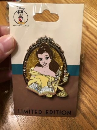 Disney Employee Center Princess Pals Beauty And The Beast Belle Lumiere Pin