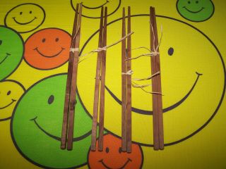 Hawaii - Koa Wood Chop Sticks Set - Kauai - Hand Made - 4 Pairs - Nr
