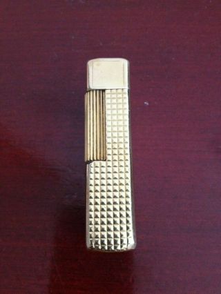 COLLECTIBLE ST DUPONT GOLD PLATED PARIS MADE IN FRANCE LA DUPONT LIGHTER 4