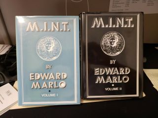 M.  I.  N.  T.  Vols.  1 & 2 By Edward Marlo (first - - Only Edition) Hardcover.  Tops.