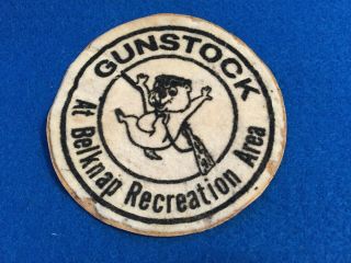 Vintage Gunstock Mountain Belkap Recreation Area Hampshire Patch