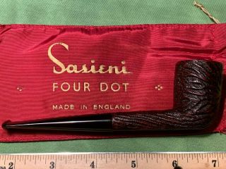 Extremely Scarce and Early Scripted Sasieni Four Dot 