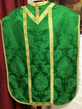 Red/ Green Roman Chasuble,  Vestment,  Chalice,  Monstrance,  Reliquary