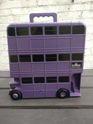 Ultra Rare Harry Potter Purple Knight Bus Carry Case Vehicle Vgc