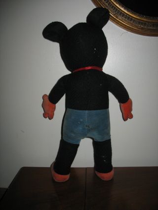 giant size MICKEY MOUSE 1930 DEANS ENGLAND WALT DISNEY VINTAGE EARLY TOY DOLL 2