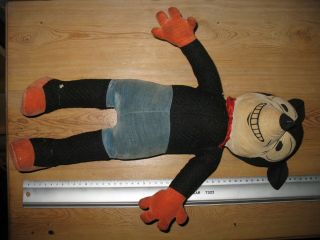 giant size MICKEY MOUSE 1930 DEANS ENGLAND WALT DISNEY VINTAGE EARLY TOY DOLL 6