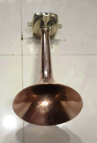 Vintage Nautical Marine Brass And Copper Air Horn Chand Hyub