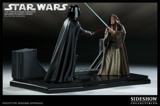 Sideshow Exclusive Darth Vader vs.  Obi - Wan 