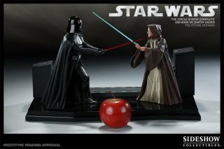 Sideshow Exclusive Darth Vader vs.  Obi - Wan 