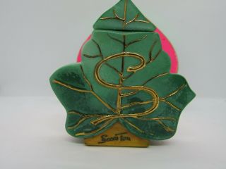Succes Fou by Schiaparelli,  leaf shaped perfume in presentation box 5