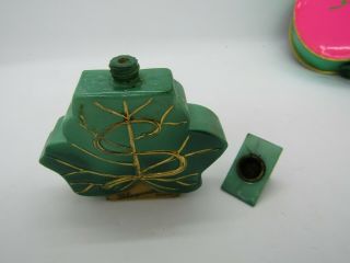 Succes Fou by Schiaparelli,  leaf shaped perfume in presentation box 8