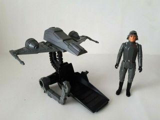 Star Wars Kenner Potf 1985 Mini Rig Imperial Sniper,  At At Commander Nm Rotj