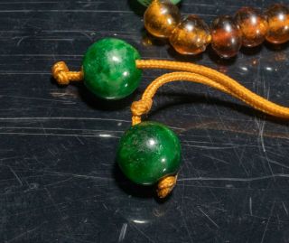 Chinese Antique Glass Prayer Beads 2