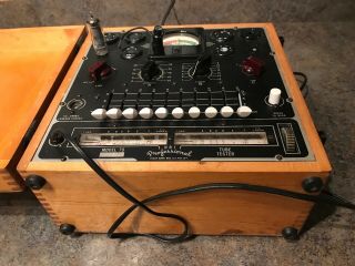 Nri Model 70 Tube Tester Well With Extra Scroll
