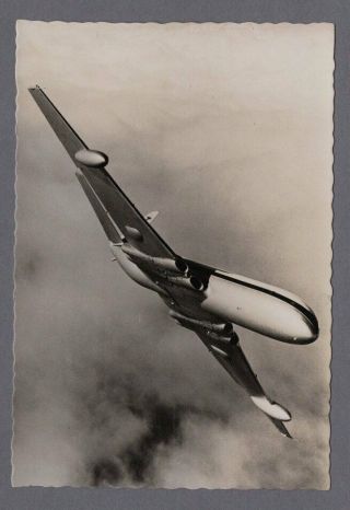 De Havilland Comet Vintage Valentine’s Airline Postcard