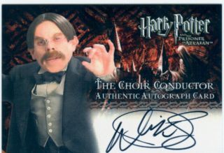 Harry Potter Prisoner Of Azkaban Update Tin Exclusive Autograph Warwick Davis