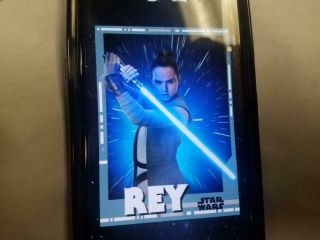 Star Wars Card Trader Rare Rey Exclusive Card Unreleased Swct 2019 Sdcc