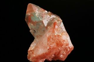 Ajoite Phantom & Hematite in Quartz Crystal MESSINA MINE,  SOUTH AFRICA 3
