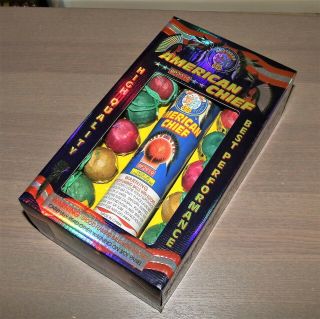4 X (12 Pack) Of Xl Bursts,  Comet Tails Ball Shells Fireworks Label