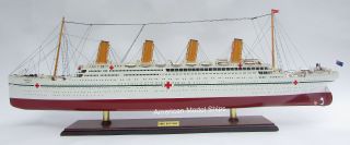 Hmhs Britannic White Star Line Olympic - Class Ocean Liner Ship Model 40 "
