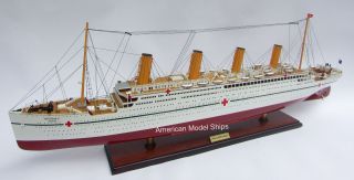 HMHS Britannic White Star Line Olympic - Class Ocean Liner Ship Model 40 