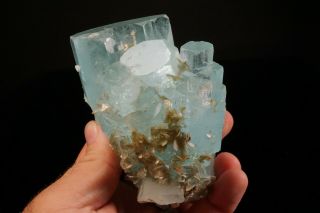 LARGE Aquamarine Crystal Cluster SHENGUS,  PAKISTAN 10