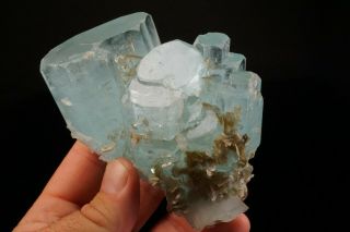 LARGE Aquamarine Crystal Cluster SHENGUS,  PAKISTAN 2
