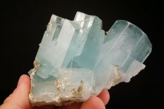 LARGE Aquamarine Crystal Cluster SHENGUS,  PAKISTAN 6