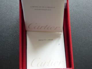 Cartier Decor Lighter ' BACKGAMMON ' Laque Noire Fully Boxed with Books 8