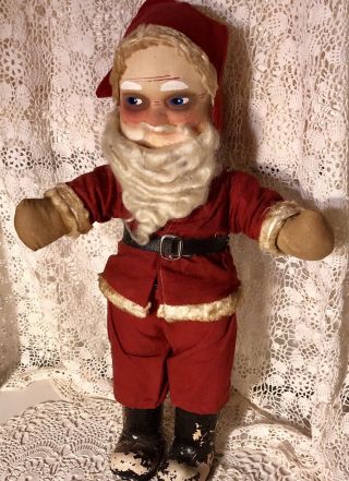 Antique Vintage Very Rare Santa Claus,  Plays Jingle Bells