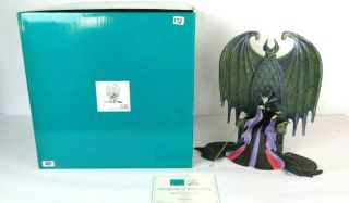 Disney Wdcc 4024294 Maleficent: Sinister Sorceress Limited Edition W/coa
