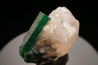 Emerald Crystal on Quartz CARNAIBA,  BRAZIL 7
