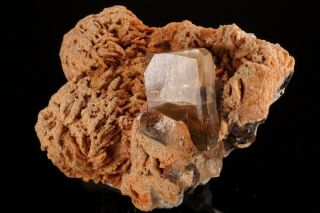 HISTORIC Topaz Crystal with Cleavelandite & Smoky Quartz RUSSIA - Ex.  Silsby 3