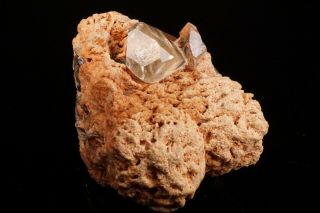 HISTORIC Topaz Crystal with Cleavelandite & Smoky Quartz RUSSIA - Ex.  Silsby 9